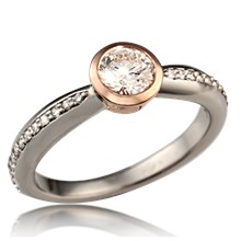 Brilliant Full Bezel Engagement Ring